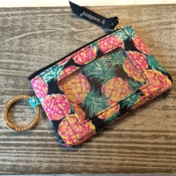 Simply Southern Key ID Card Holder - Pineapple - Picture 3 of 4